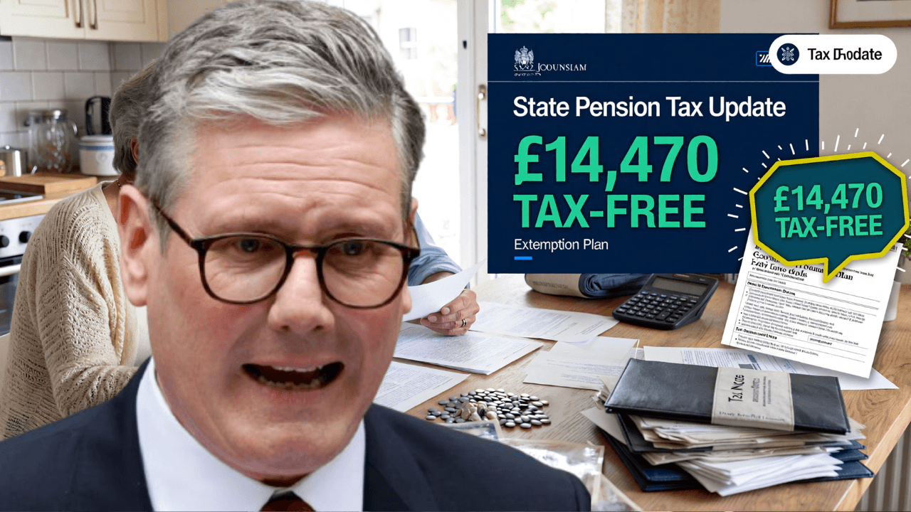 £14,470 State Pension Tax Exemption Plan – Treasury Breaks Silence With Huge Update