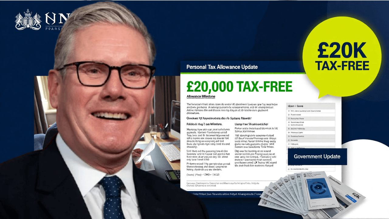 £20,000 Personal Tax Allowance Milestone Reached as UK Government Issues Update