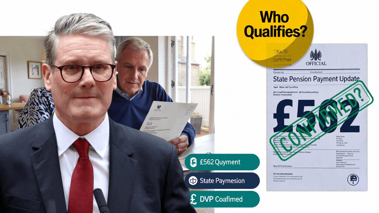 £562 State Pension Payment Confirmed by DWP – Who Qualifies