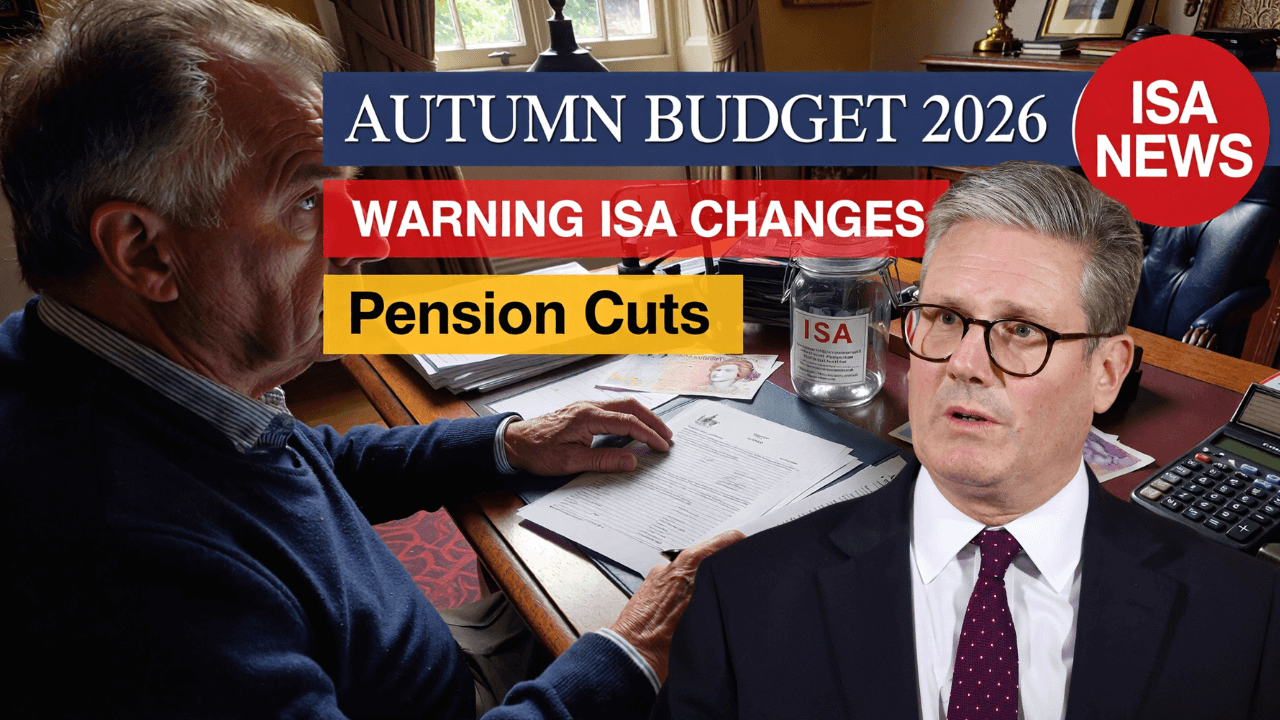 Autumn Budget 2026: ISA Shock and Key Pension Cuts for UK Savers – March Update