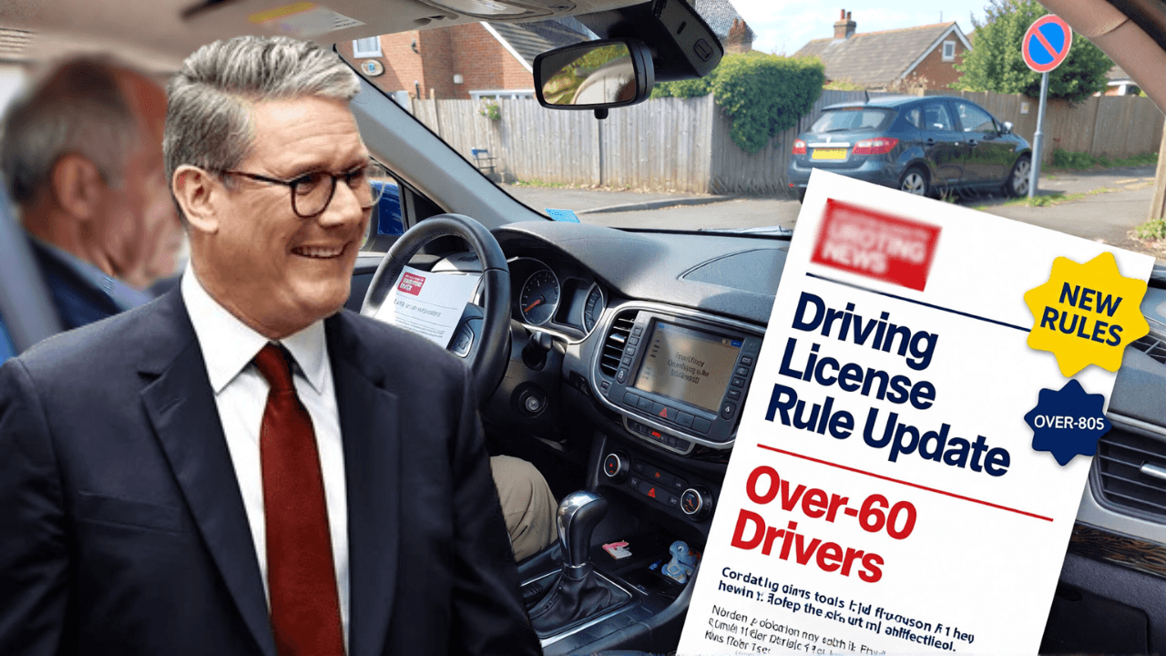 DVLA Confirms Driving Licence Rules for Over‑60s – What Older Drivers Must Know