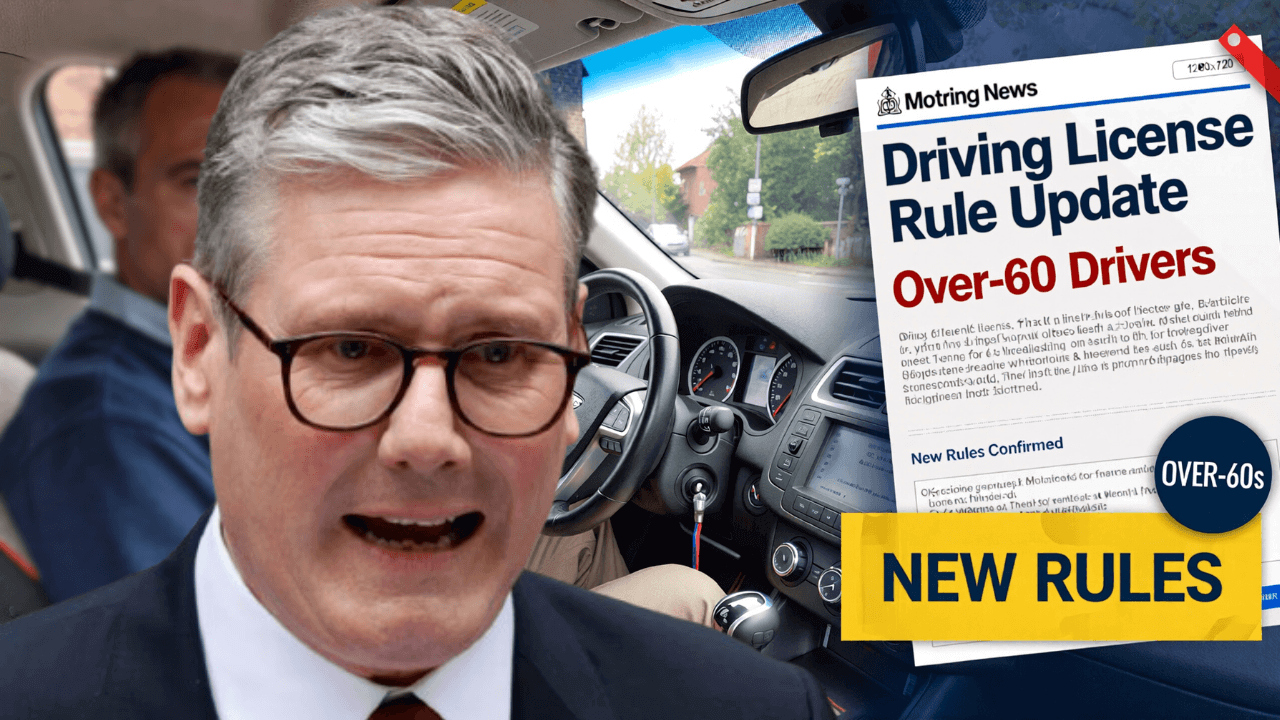 DVLA Confirms Driving Licence Rules for Over‑60s – What Older Drivers Must Know