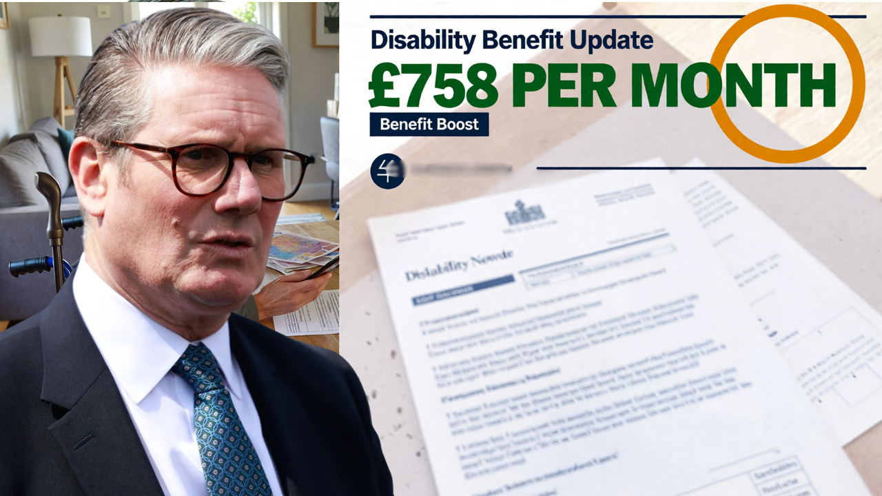 DWP Announces £758 Monthly Disability Benefit Boost Starting This Week
