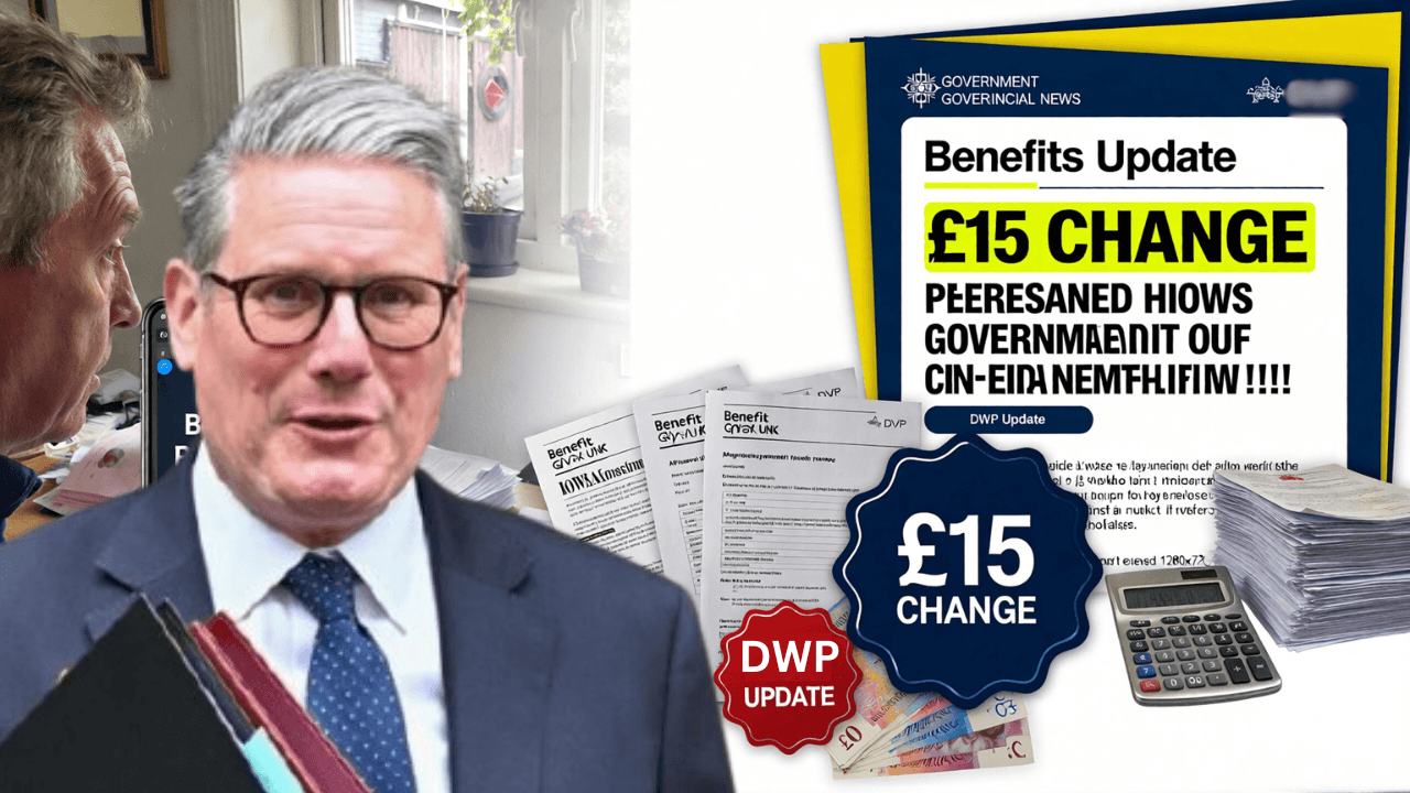 DWP Confirms £15 Change Affecting Millions of Benefit Claimants