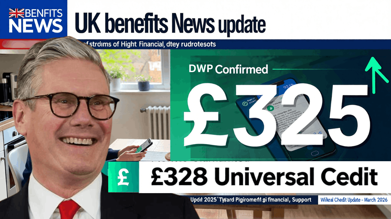 DWP Confirms £325 Universal Credit Payment for March 2026 – Check Eligibility & Dates