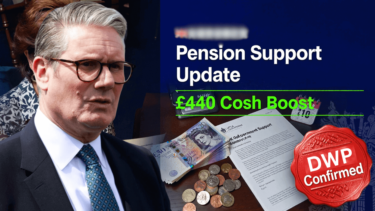DWP Confirms £440 Cash Boost for Older Pensioners From April