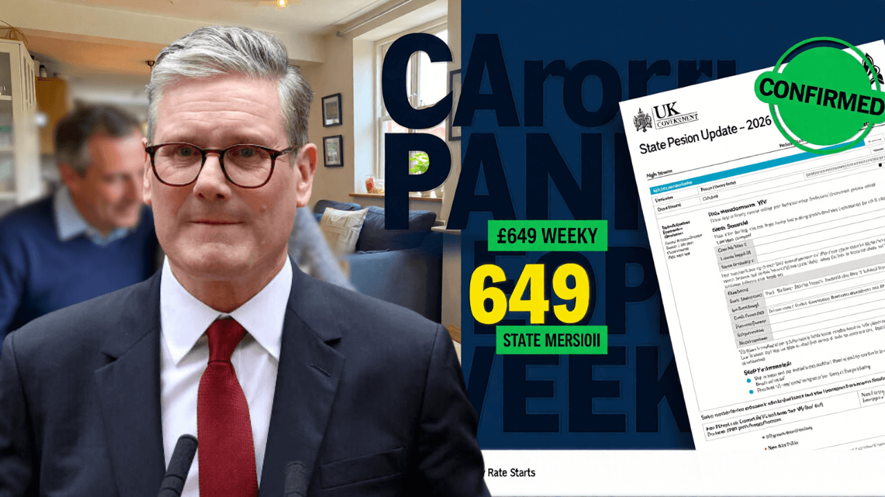 DWP Officially Announces £649‑a‑Week State Pension Starting 9 March 2026