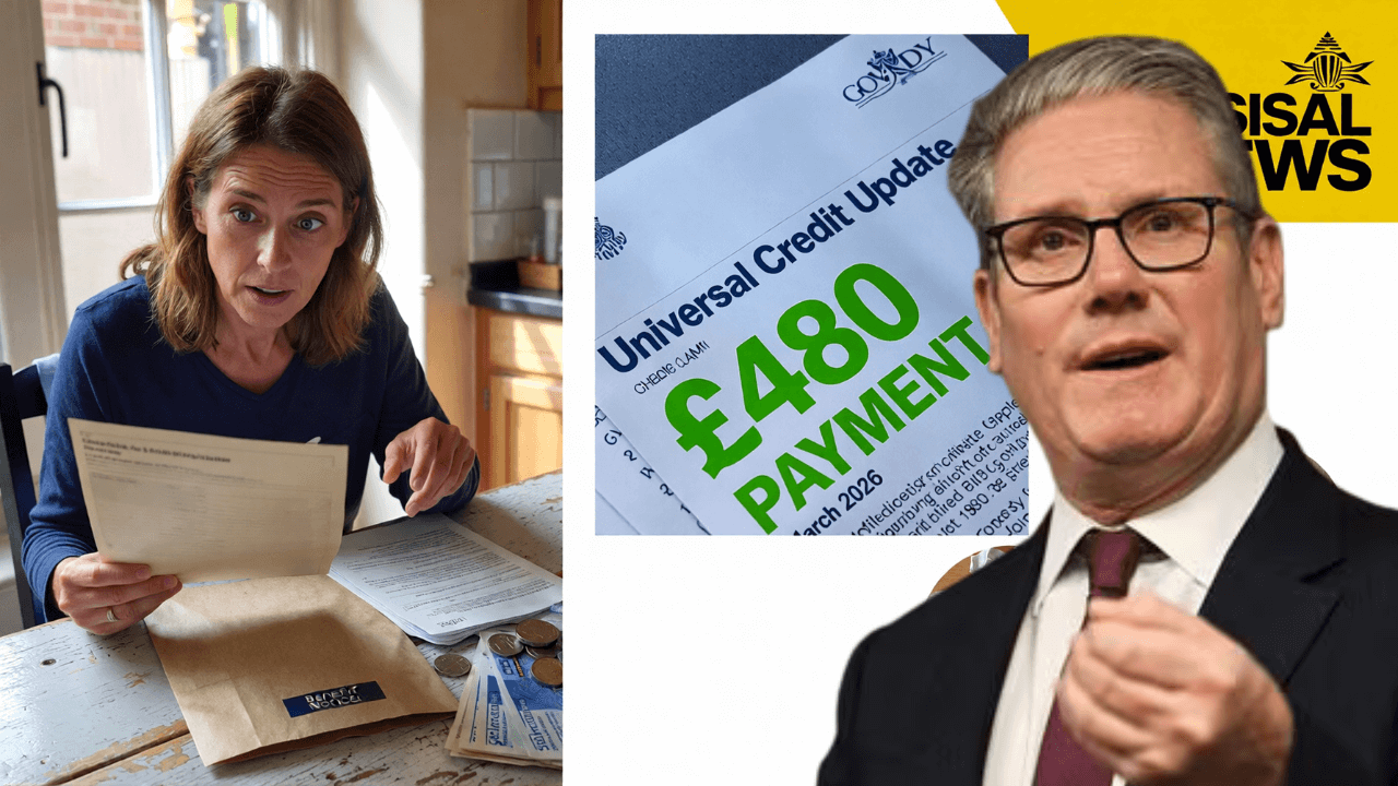 DWP Officially Confirms £480 Universal Credit Payment in March 2026 – Check Eligibility & Dates
