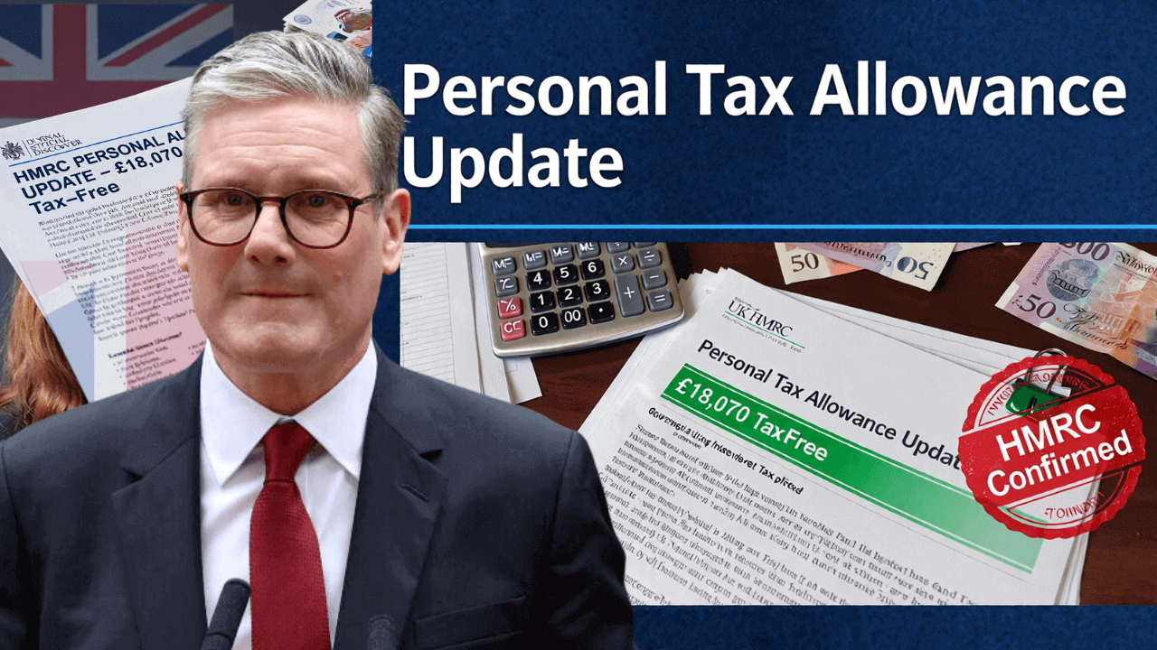 HMRC Officially Confirms Tax‑Free Personal Allowance Rise to £18,070 – Full Details