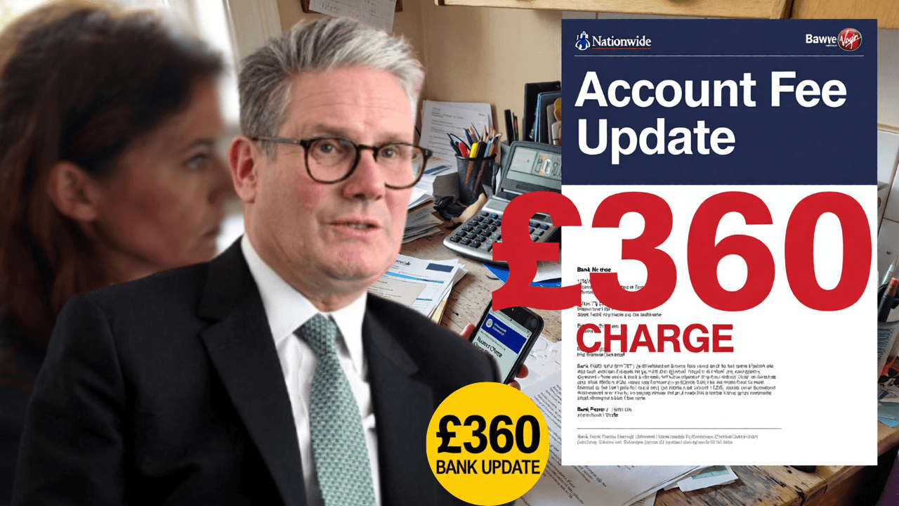 Nationwide and Virgin Money Customers Hit With New £360 Charge, Banks Confirm
