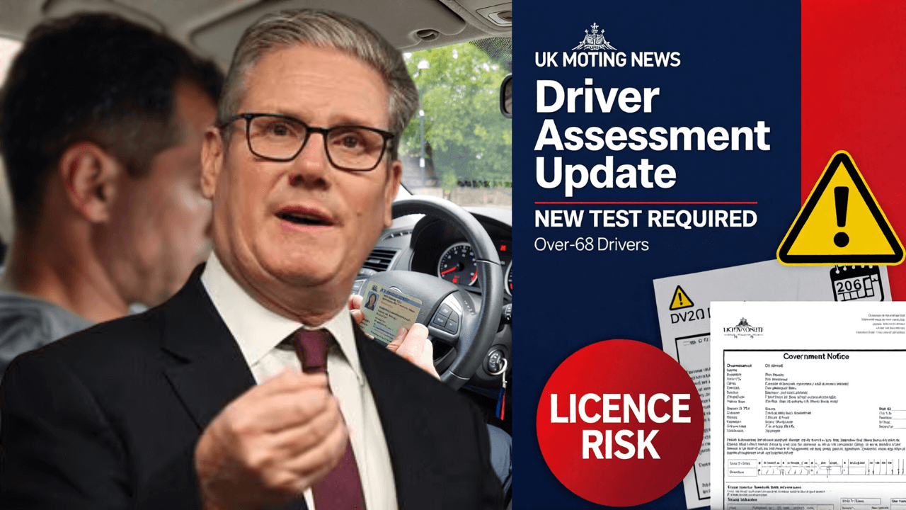 New 2026 Driving Test for Over‑65s Confirmed – Licence at Risk