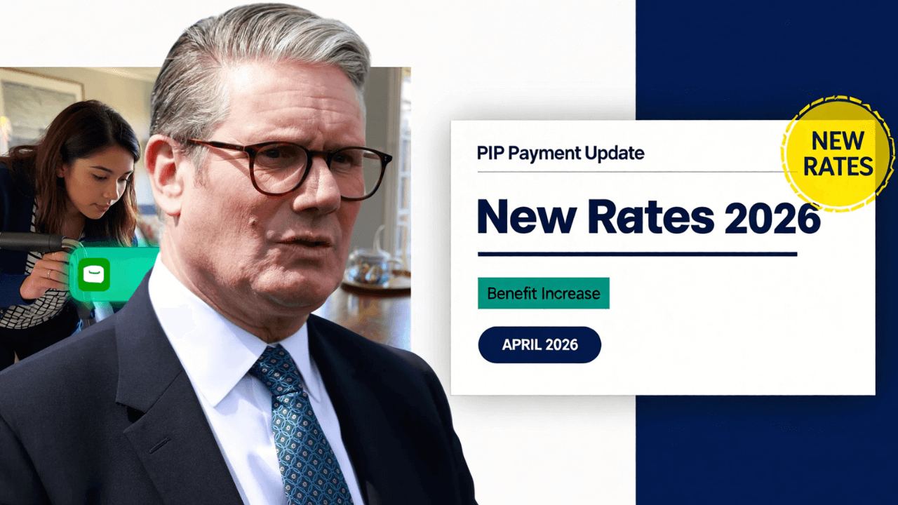 New PIP Payment Rates Announced by DWP for April 2026