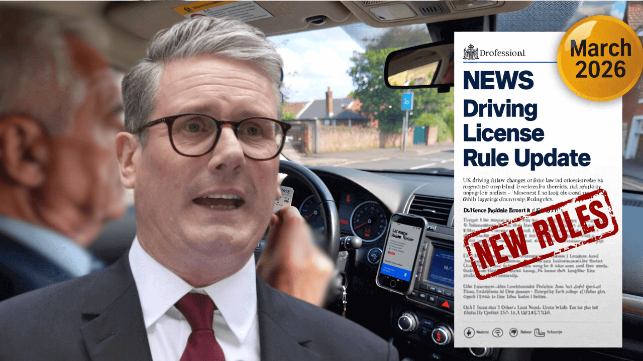 New UK Driving Licence Rules for Over‑65s Start March 2026 – What to Know