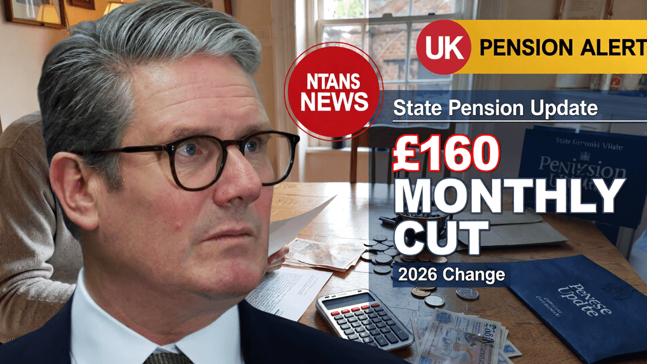 Retirees Alert: UK Government Announces £160 Monthly State Pension Cut for 2026