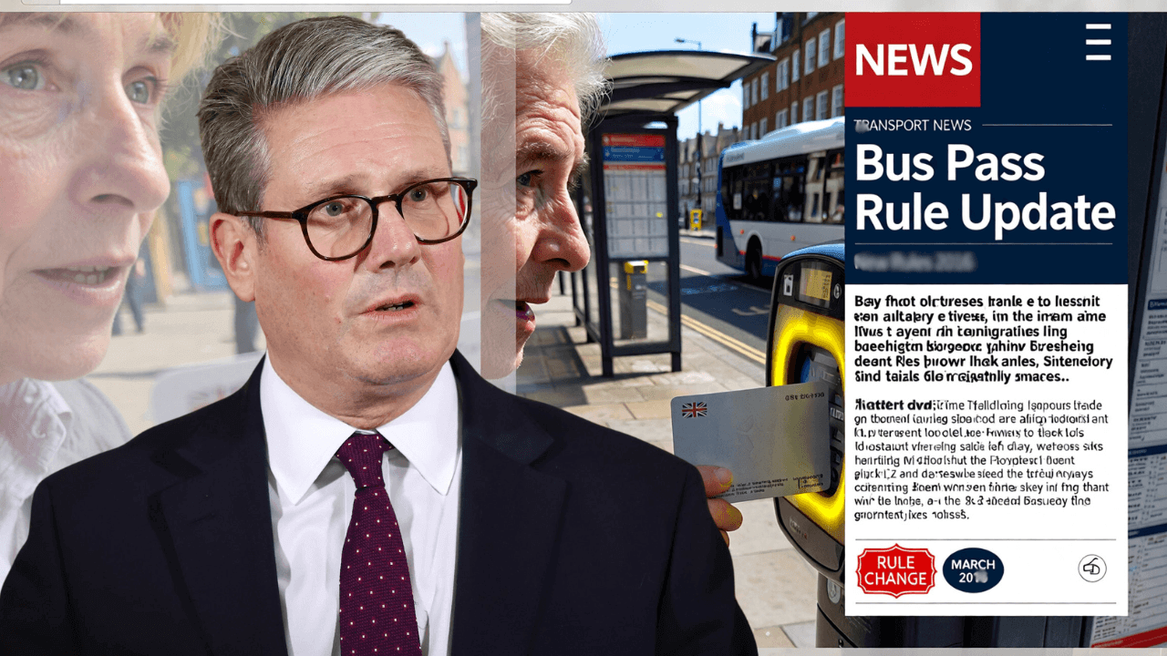 UK Bus Pass Rules Change from 16 March 2026 – Full Details