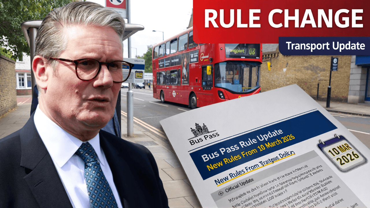 UK Bus Pass Rules Officially Changing From 10th March 2026 – Full Details