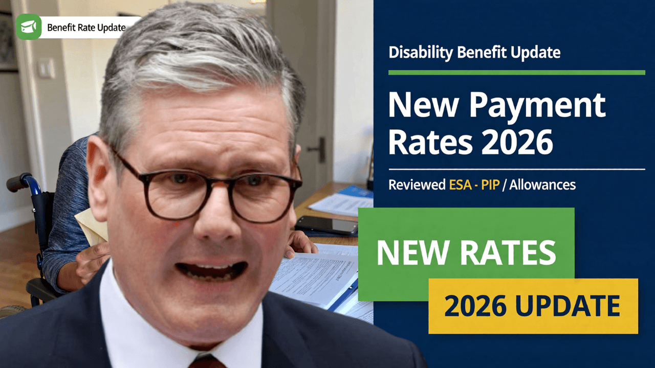 UK Disability Benefits March 2026: DWP Confirms New ESA, PIP and Allowance Rates