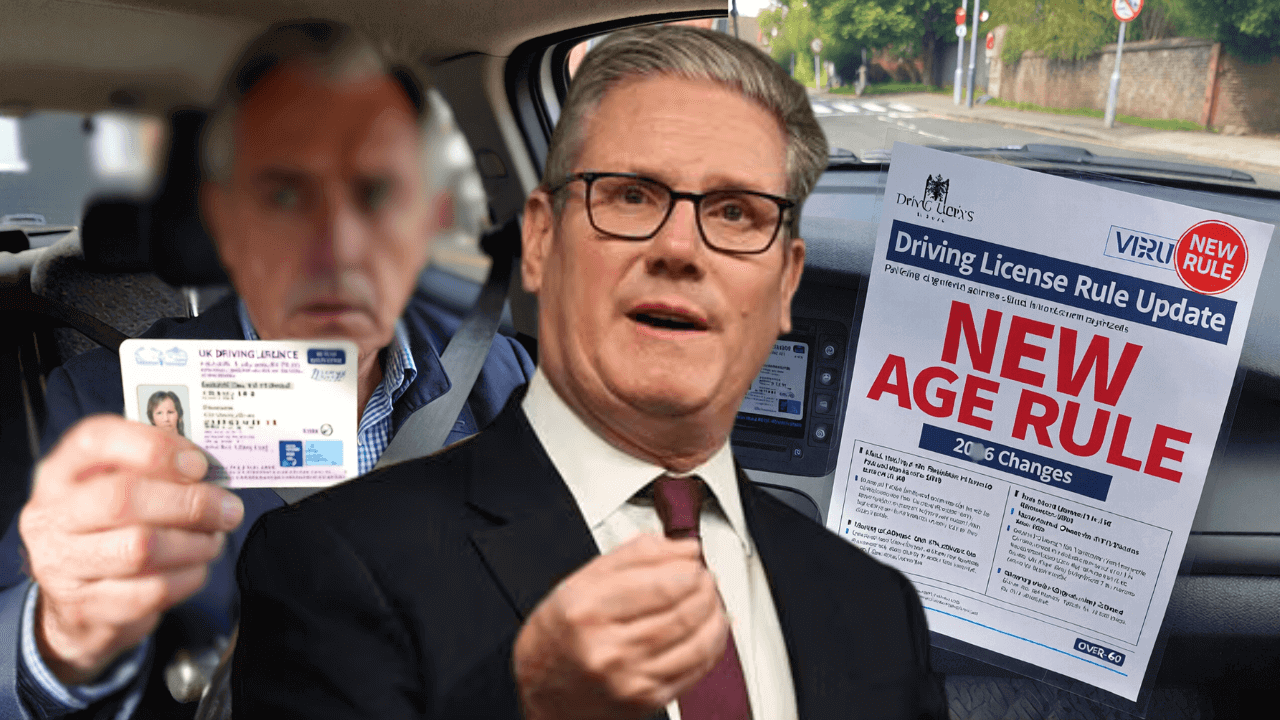 UK Government Confirms Driving Licence Ban for Over‑60s Under New 2026 Rules