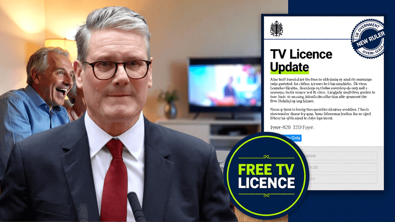 UK Govt Confirms Free TV Licence for Over-60s – How to Apply Under New Rules